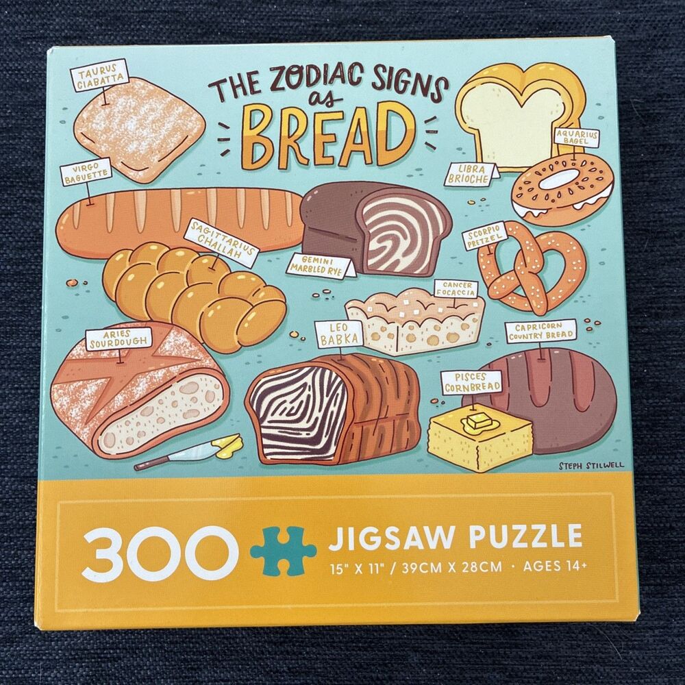 The Zodiac Signs As Bread – 300 Piece Jigsaw Puzzle